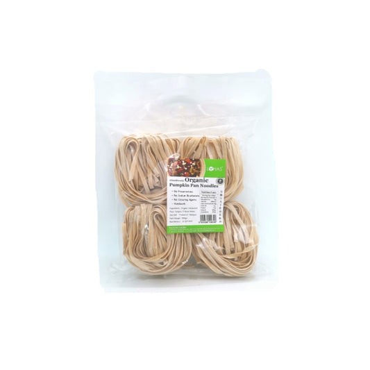 Lohas Organic Pan Noodles 500g ( Pumpkin )