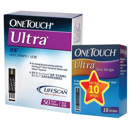 OneTouch Ultra Test Strips ( 50's + 10's )
