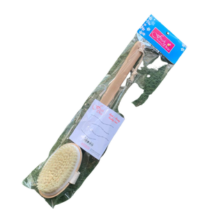 Bath Brush Wood Handle BBS-009