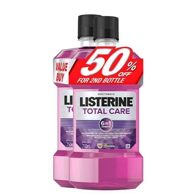 Listerine Total Care 750mlx2