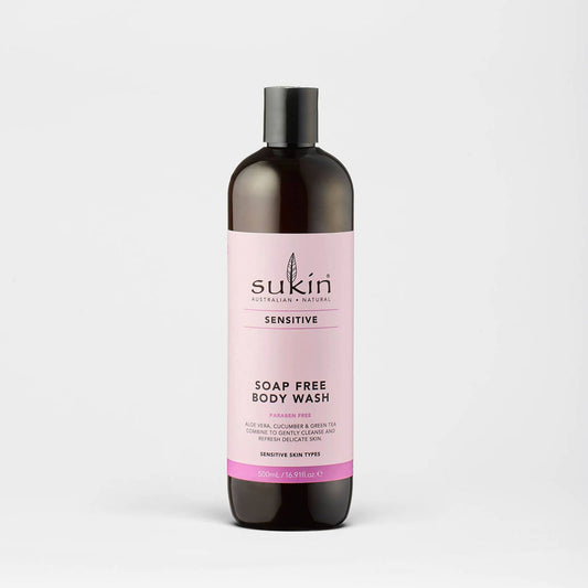 Sukin Sensitive Soap Free Body Wash 500ml