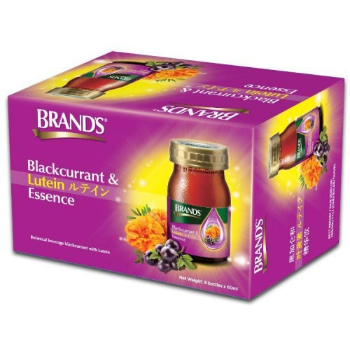 Brand's Blackcurrant & Lutein Essence 60g x 6's