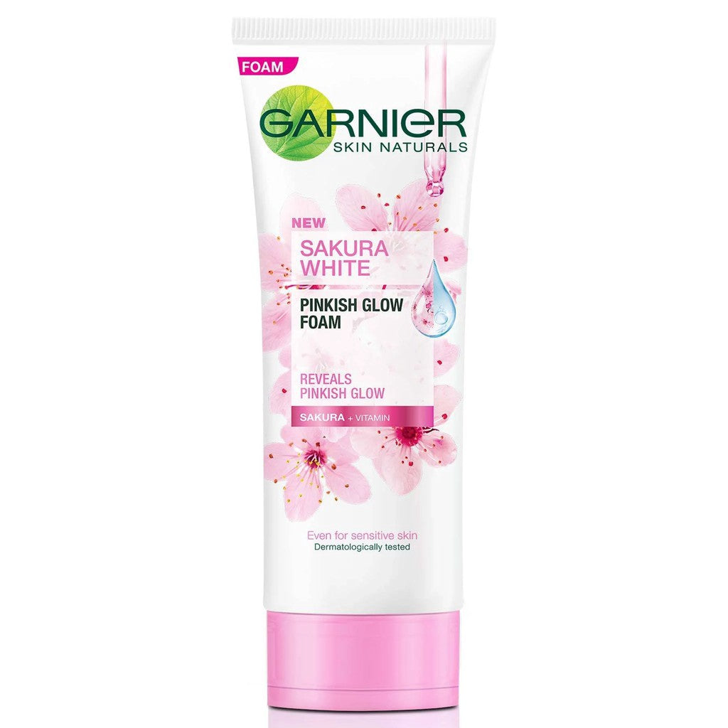 Garnier Sakura White Pinkish Glow Foam 100ml