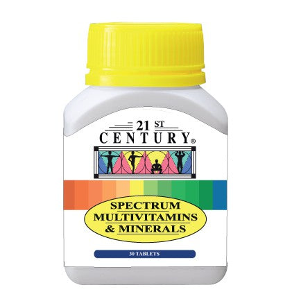 21st Century Spectrum Multivitamins and Minerals 30's