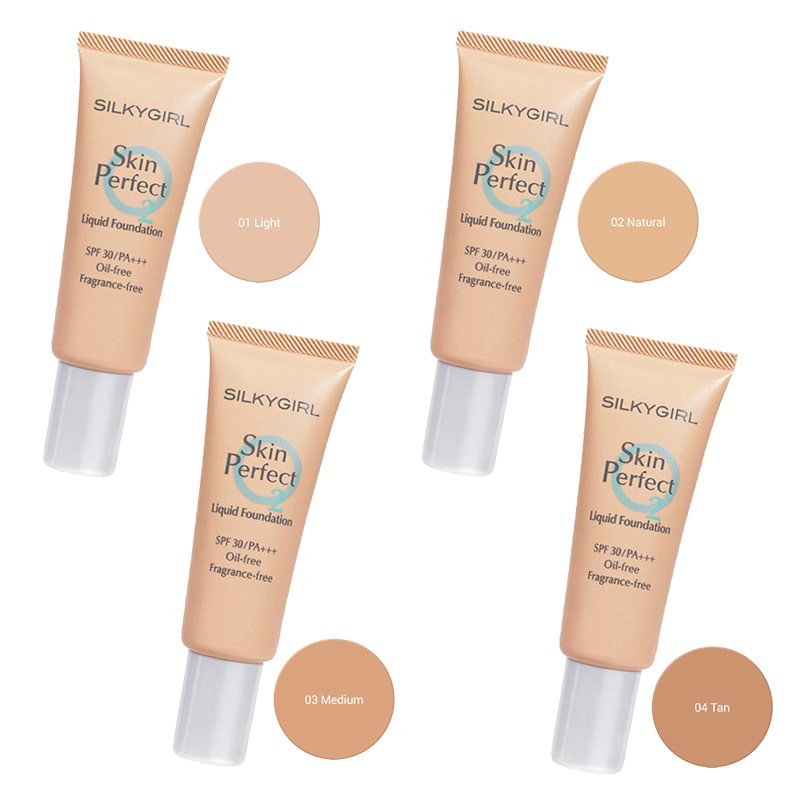 Silky Girl Skin Perfect Liquid Foundation