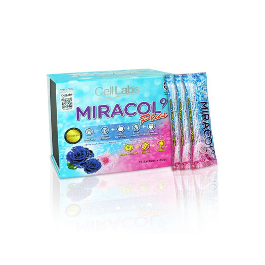 CellLabs Miracol9 Stem Cell & Fish Collagen 15's x 20g