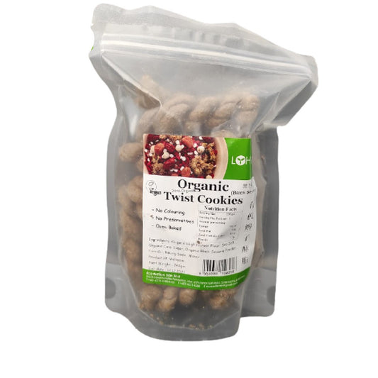 Lohas Organic Twist Cookies 240g