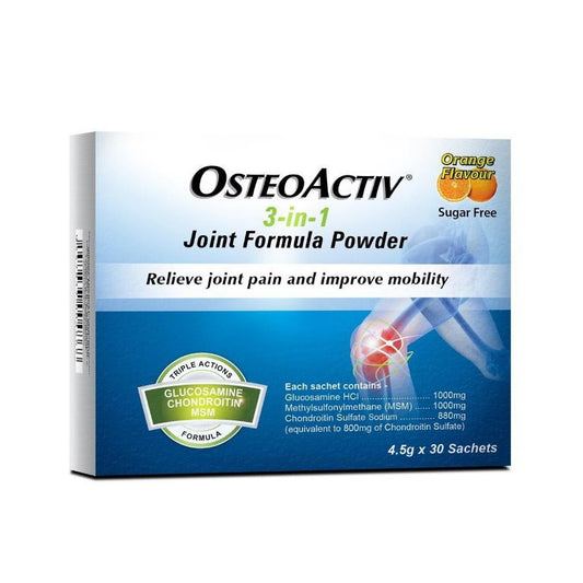 OSTEOACTIV 3-in-1 Joint Formula Powder 4.5g x 30's