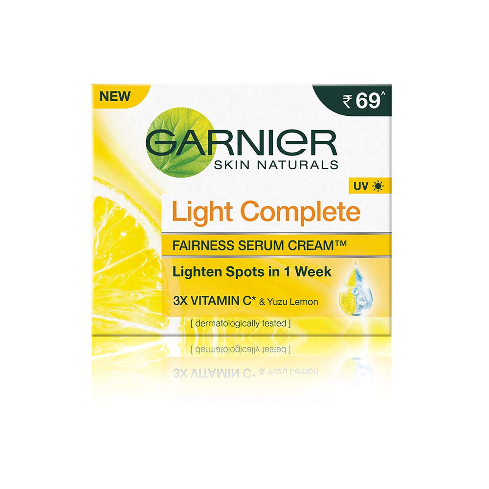 Garnier Light Complete Whitening Serum  Cream