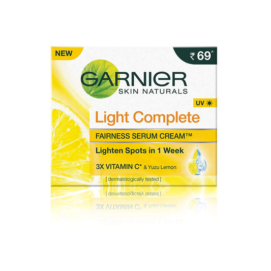 Garnier Light Complete Whitening Serum  Cream