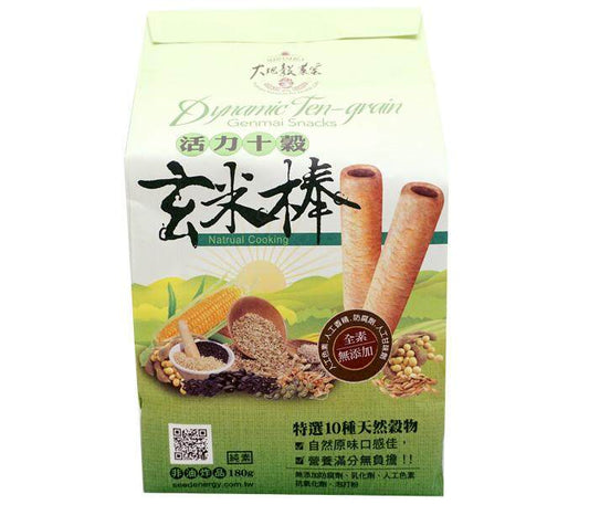 Lohas Dynamic Ten-Grain Genmai Snacks 180g