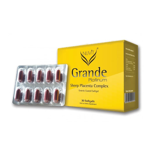 Nuvit Grande Platinum Sheep Placenta Complex 30's