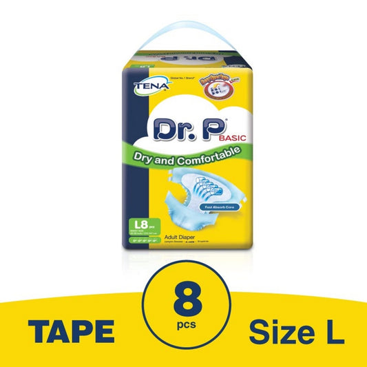 Tena Dr.P Diapers L 8's