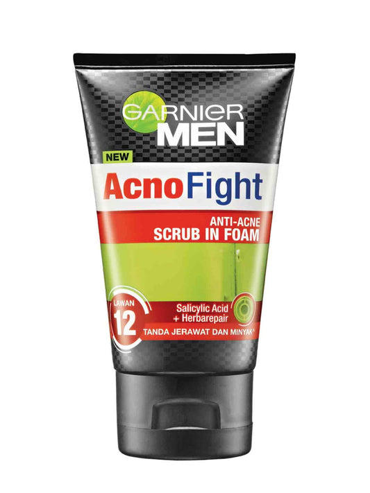 Garnier Men Acno Fight Anti-Acne Scrub in Foam