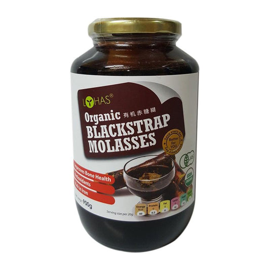 Lohas Organic Blackstrap Molasses 900g