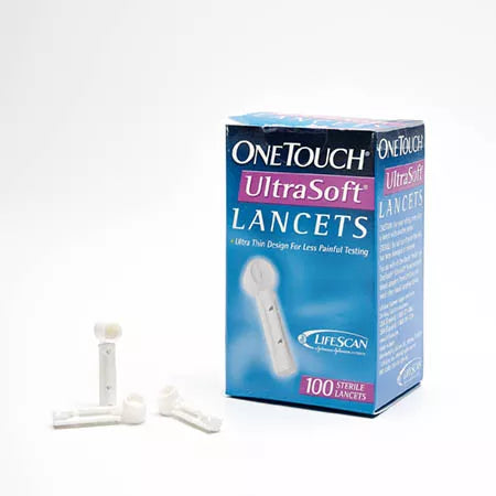 OneTouch Ultra Soft Lancets 100's