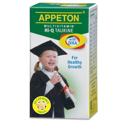Appeton Multivitamin Hi-Q Taurine with DHA Tablet