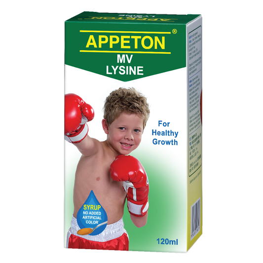 Appeton Multivitamin Lysine Syrup 120ml