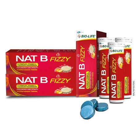 Bio-Life Nat B Fizzy 10's x 3