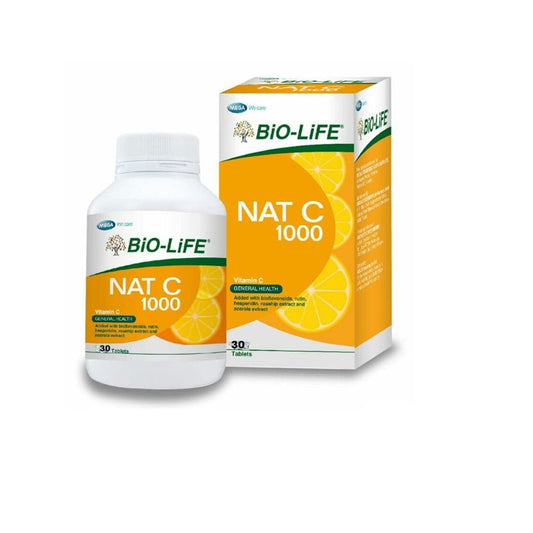 Bio-Life NAT C 1000mg Bioflavonoids 30's / 150's