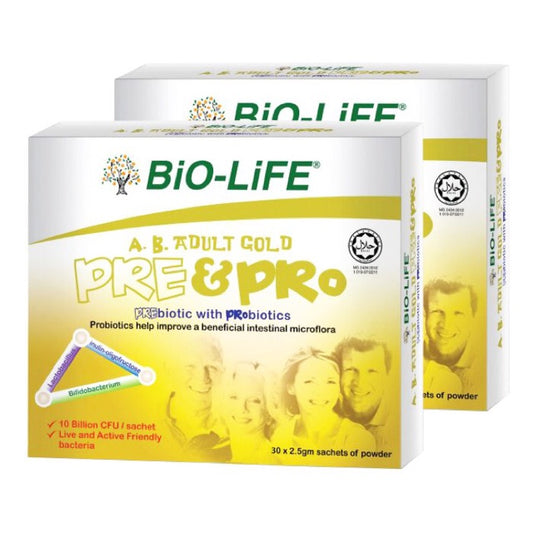 Bio-Life  A.B Adult Pre & Pro Value Twin Pack