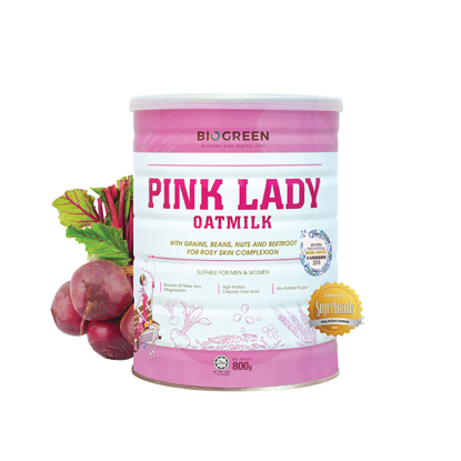 Biogreen Pink Lady Oatmilk 800g
