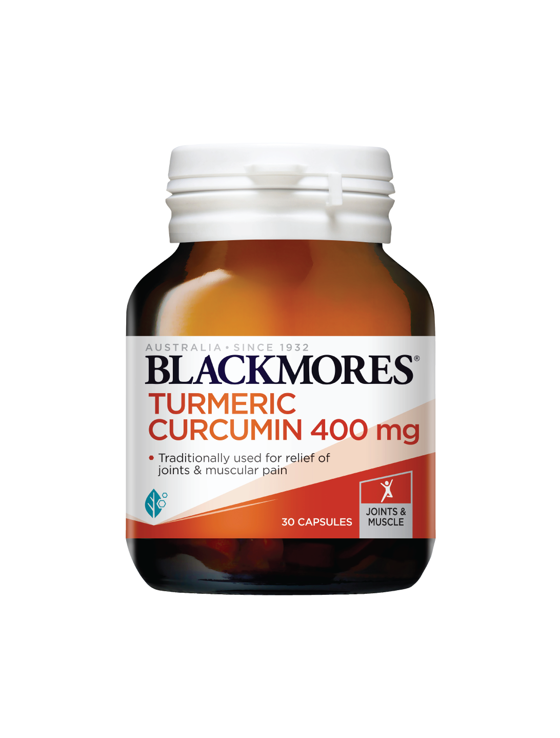 Blackmores Turmeric Curcumin 400 mg 30's x 2