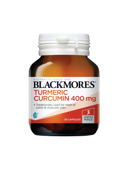 Blackmores Turmeric Curcumin 400 mg 30's x 2