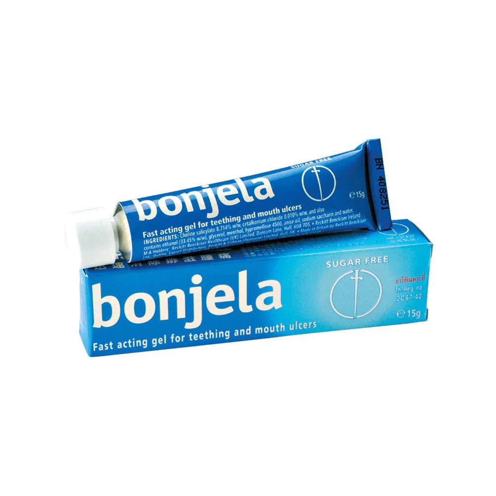 Bonjela Fast Acting Gel For Teething and Mouth Ulcers 15g