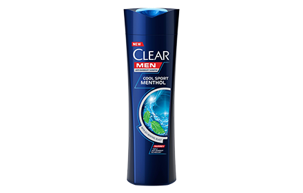 Clear Men Shampoo 350ml ( Anti-Hairfall , Cooling Itch Control , Cool Sport Menthol )