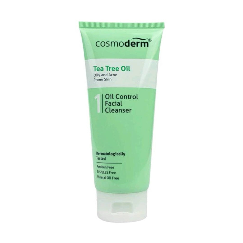 Cosmoderm Tea Tree Oil Oil Control Facial Cleanser 125 ml