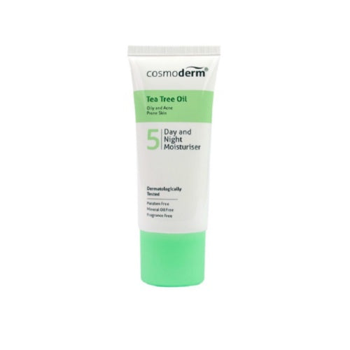 Cosmoderm Tea Tree Oil Day & Night Moisturiser SPF 15 PA+++ 50ml