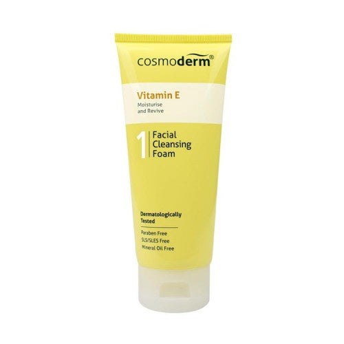 Cosmoderm Vitamin E Facial Cleansing Foam 125ml