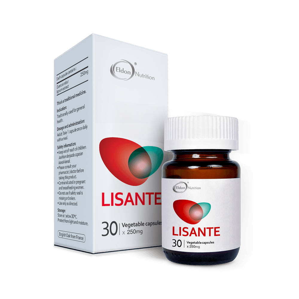 Eldon Nutrition Lisante 250mg 30's