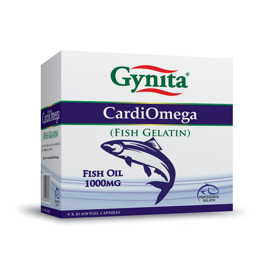 Gynita CardiOmega (Fish Gelatin) Softgel 90's