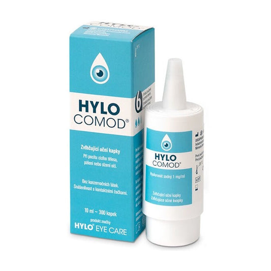 Hylo-Comod Lubricating Eye Drops 10ml
