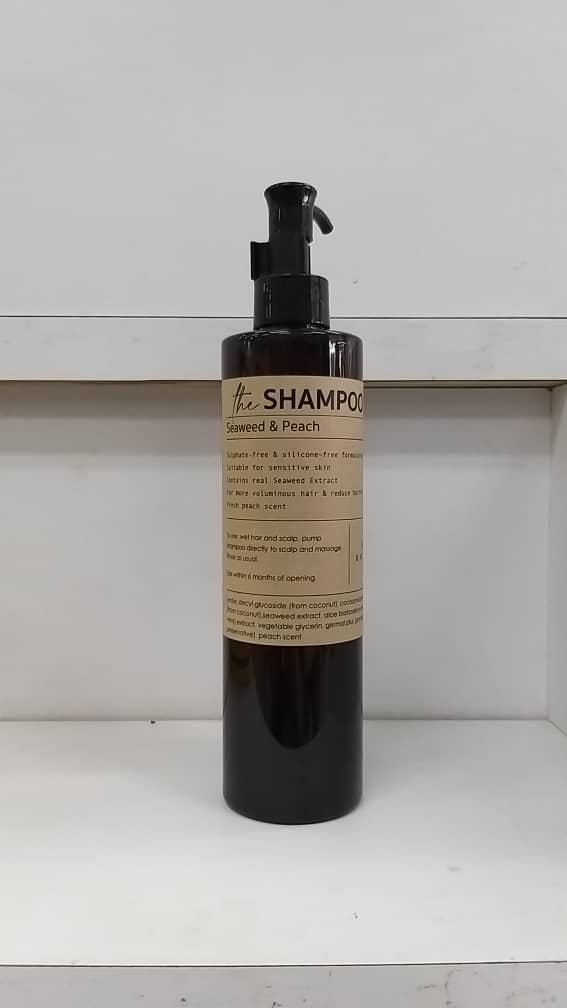 SoapLab Seaweed & Peach Shampoo (For Curly & Frizzy Hair ) 250ml