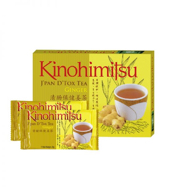 Kinohimitsu J'pan D'tox Tea Ginger