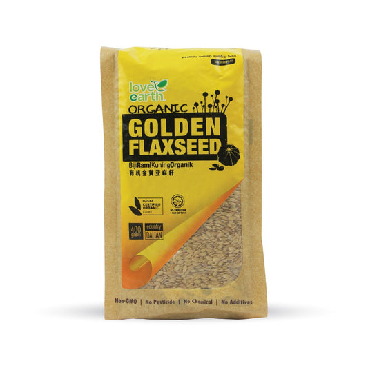 LE Organic Golden Flaxseed 400g