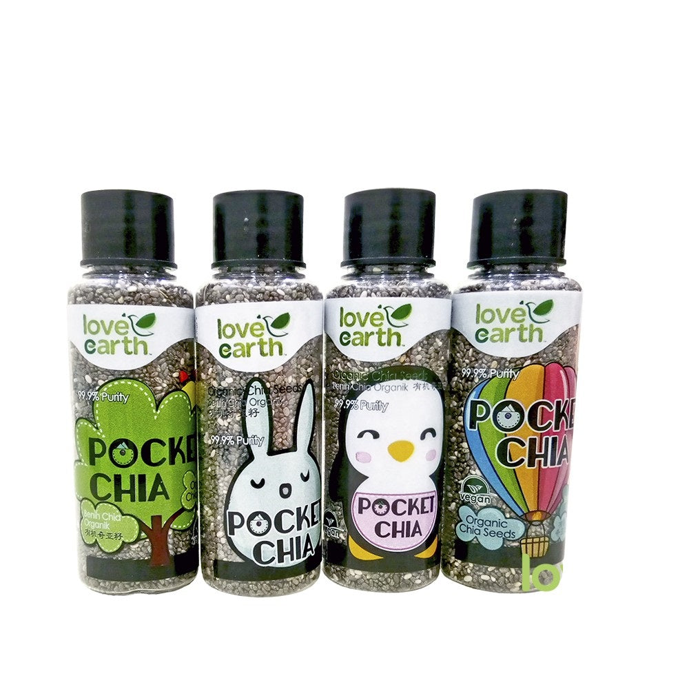 LE Organic Pocket Chia 4 In 1 ( 28g X 4 )