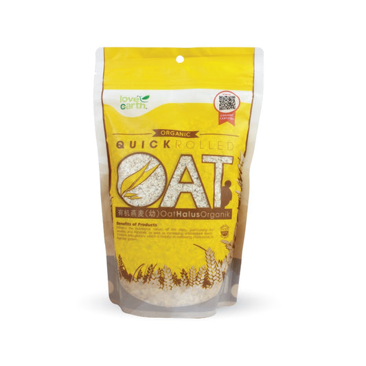 LE Organic Quick Rolled Oat 400g