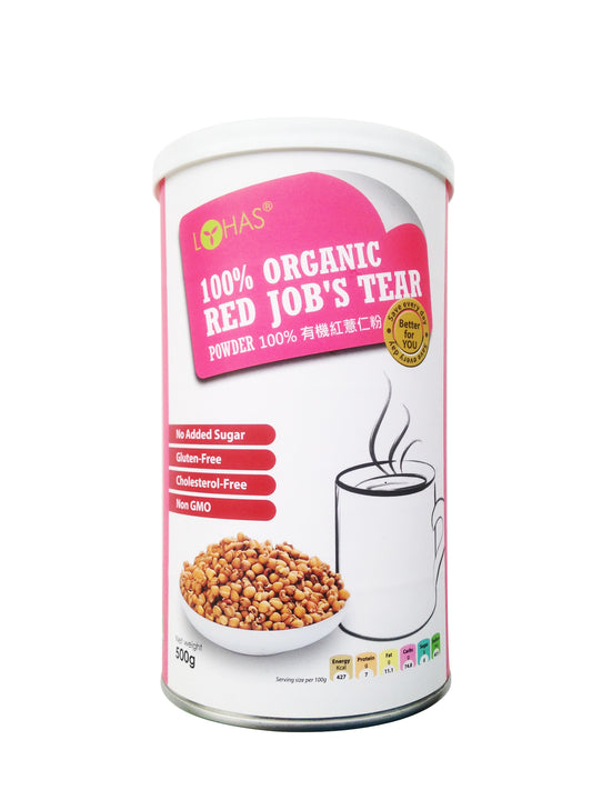 Lohas Organic Red Job's Tear Powder Gluten Free 500g