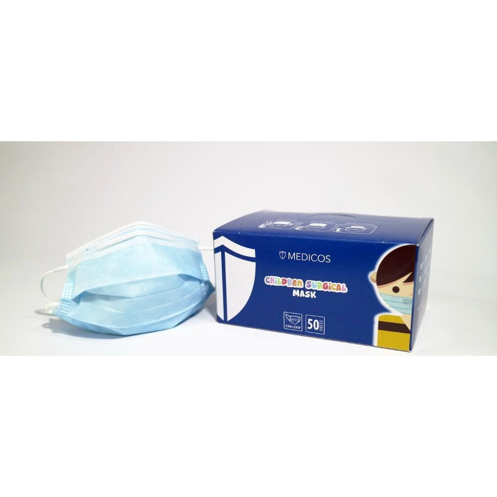 Medicos Children 3PLY Surgical Mask With Box 50's