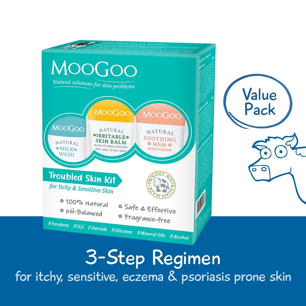 Moogoo Troubled Skin Kit ( 3 in 1 )