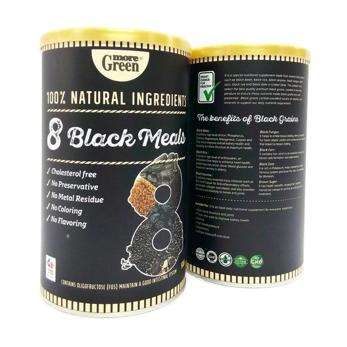 MoreGreen 8 Black Meals