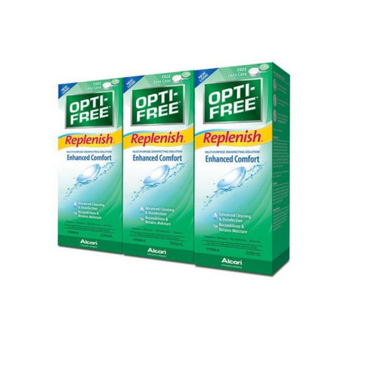 Alcon Opti-Free Replenish 300ml x 3