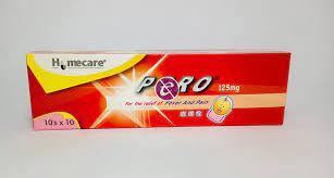 YSP Poro Suppository Paracetamol (125mg/250mg )