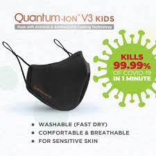 Quantum Ion Mask 3 Layers Washable Face mask