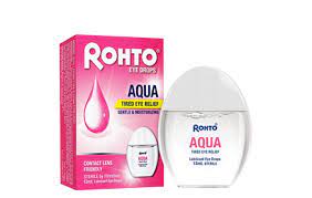 Rohto Eye Drops 13ml ( Dry Aid , Cool , Aqua )