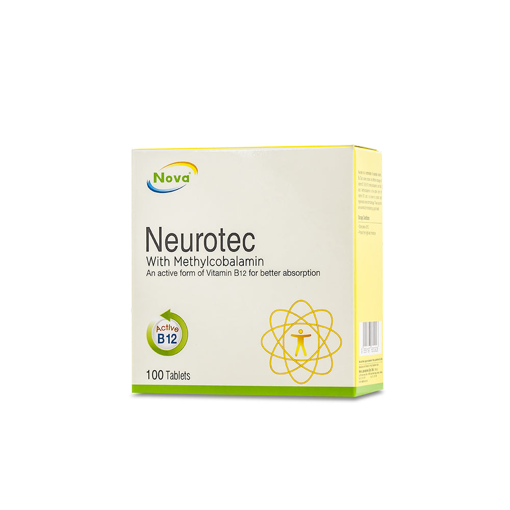 Nova Neurotec With Methylcobalamin 100's